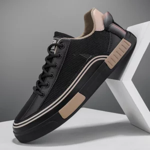 Big Size 38-47 Summer Thin High Quality Casual Men's Sneakers Tenis Masculino Mesh Shoes Running Designer Board Shoes For Men - Image 2
