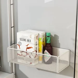 Home Refrigerator Shelf Side Storage Magnetic Artifact Side Side Hanging Basket Basket Box Supplies Household Summary Holder - Image 3