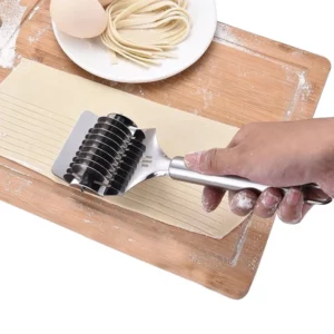 Manual Noodle Cutter Rolling Stainless Steel Spaghetti Maker Pressing Pasta Machine Shallot Knife Kitchen Cooking Accessories - Image 2