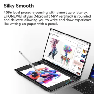 EHOMEWEI Dual Screen Portable Monitor X Series Drive-free Phone-touch FHD 2K 15.6“ 16“ For Laptop Windows Macbook - Image 4