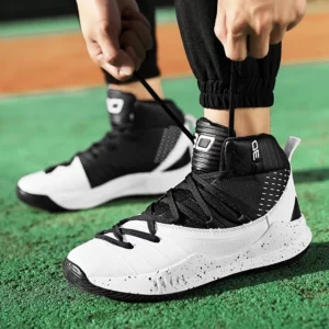 2024 Men Sneakers Men Boys Basket Shoes Autumn High Top Anti-slip Outdoor Sports Shoes Trainer Women Zapatillas Basketball Shoes - Image 1