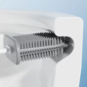 Toilet Brush Silicone Toilet Cleaning Brush Wall Mounted Toilet Cleaner Brooms Set Modern WC Kit Beauty Bathroom Accessories - Image 4