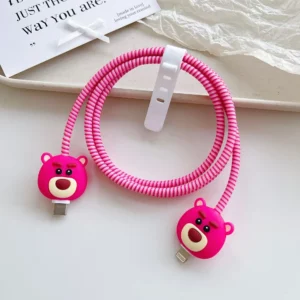 New Cartoon Charger Cable Protector for IPhone 15 14 13 12 18W 20W Charger Protection Cover Stitch Data Line Winder Protective - Image 6
