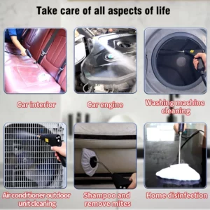2500W Steam Cleaner High Temperature Sterilization Pressure Jet Washer Machine for Home Car Kitchen Air Conditioner EU/US Plug - Image 4