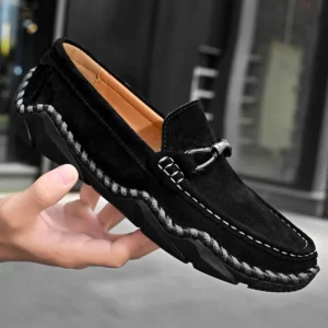 Loafers Shoes Men 2023 Spring Clasicc Comfy Man Flat Moccasin Fashion Shoes Men Slip-on Boat Shoes For Men Casual Shoes - Image 5