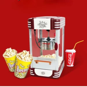 Full-Automatic 220V Popcorn Machine Small Commercial Stall Dedicated Mini Children Popcorn Machine Аппарат Для Попкорна - Image 2