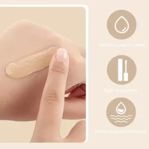 Waterproof Concealer Pen Full Coverage Cover Dark Circles Acne Pores Concealer Pen Matte Foundation Cream Facial Makeup Cosmetic - Image 3