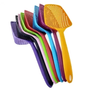 1PC Spoon Filter Cooking Shovel Strainer Scoop Nylon Spoon Kitchen Accessories Nylon Strainer Scoop Colander Leaking Shovel Tool - Image 5