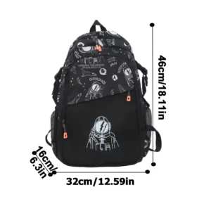 Personalized campus backpack, waterproof training mountaineering backpack, neutral classic backpack - Image 5