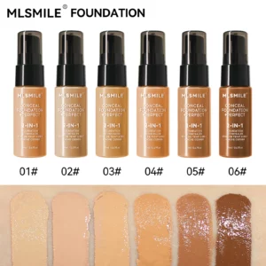 Concealer Matte Foundation BB Cream Oil Control Pre-Makeup Primer Natural Waterproof and Long-lasting Makeup Foundation Makeup - Image 2