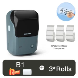 Niimbot B1 Thermal Label Printer Bluetooth Portable Pocket Label Maker Barcode QR Code Self-adhesive Sticker Labeling Machine - Image 4