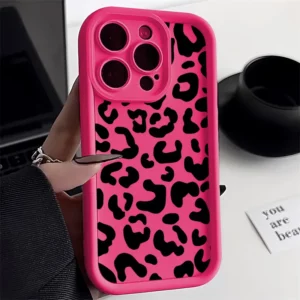 Leopard Print Phone Case For iPhone 11 Cases Iphone 16 Pro Max 13 14 15 12 7 8 Plus XS X SE 16promax 16pro Silicon Fundas Cover - Image 3
