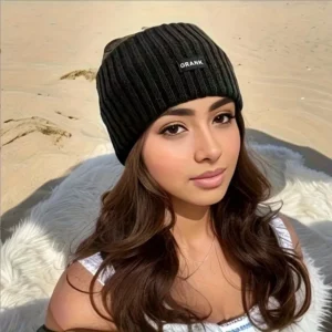 Women Winter Wide Headband Solid Color Knitted Warm Headwrap Girls Punk Elastic Headwear Sports Hair Bands Accessories - Image 3