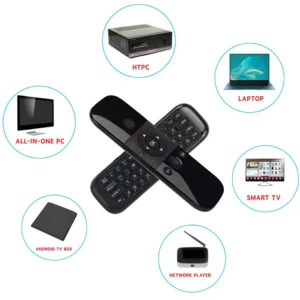 Wireless Air Voice Mouse 2 in 1 2.4G Bluetooth Mini Keyboard Rechargeable Remote Control IR Learning for Smart TV Android TV Box - Image 5