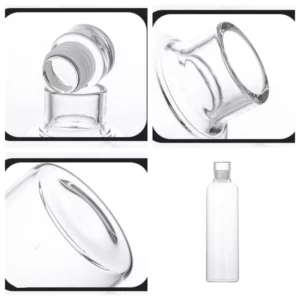 300-1000ML Glass Water Bottle Large Capacity Multi-function Creative Simple Milk Cup Portable Transparent Outdoor Sports Bottle - Image 6