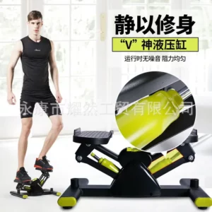 Home Fitness Trainer Exercise Stair Stepper Twister Mini Stepper with Elastic Band for Home Workout - Image 4