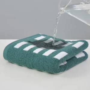 Retro Cotton Towel Dots Stars Striped Heart Pattern Soft Face Towel Super Absorbent Thick Hand Towels for Bathroom Kids Adults - Image 4