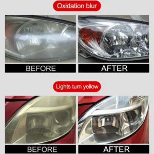 Car Headlight Polishing Agent Scratch Remover Repair Headlight Renewal Polish Liquid Headlights Restoration Kit Auto Accessories - Image 3