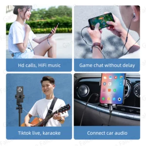 Original Usb Type C To 3.5mm Aux Adapter Type-c 3.5 Jack Audio Cable For Samsung Galaxy S23 S22 S21 Ultra S20 Note 20 10 Plus Tab - Image 4