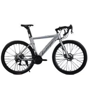 FJ Bend High Carbon Steel Variable Speed Wind Shock Absorber Road Bike 700C Male Female Adult Student Disc Brake 24 Speed Bikes - Image 5