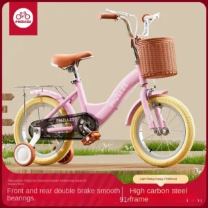 SKIG Bicycle 3-12 Years Old Boy Girl 14-18 Inch Kid Lift Adjustable Children's Bike Road Bikes Twitter Camping Home Bike - Image 3