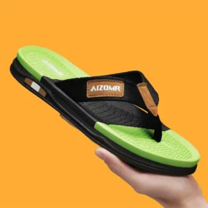 Men Slippers Summer New 2024 Slides Flip Flops Indoor Outdoor Walking Casual Beach Shoes Flat Sandals Mens Shoes - Image 3