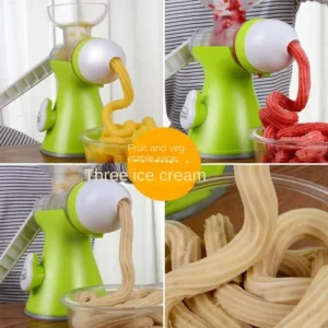 Household Small Manual Juicer Cup, Lemon Juice Squeezing Hand Cranked Original Juicer, Ice Cream Machine Juicer - Image 5