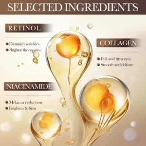 Retinol Anti Wrinkle Eye Serum Capsules Firming Lifting Remove Dark Circles Eye Bags Puffiness Moisturizing Whitening Eye Care - Image 5