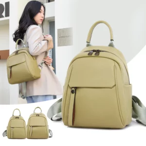 Fashion Women Backpack Luxury Soft Leather Backpacks Female Small School Bags for Teenage Girls Designer Casual Mochila Feminina - Image 3