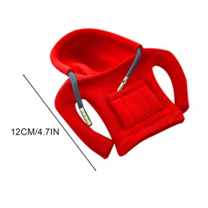 Gear Shift Hoodie Cover Shift Cover Gear Handle Decoration Fits Manual Automatic Universal Car Shift Lever Interior Decor - Image 5
