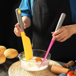 Large Silicone Baking Scraper Cream Scraper Jam Mixing Knife Cake Scraper Bread Knife Baking Tool - Image 2