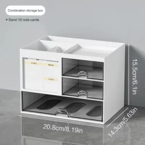 Desktop Combination Drawer Storage Box Desk Organizer Reasonable Partition Office Accessories Pen Holder Organizers Stationery - Image 5