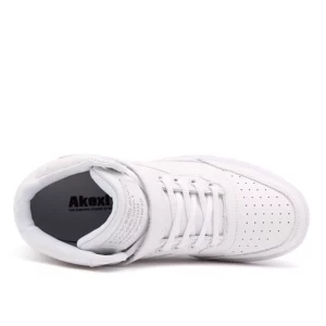 Women's Sports Shoes Ｗomen's Spring White Slope-Heeled Sports Shoes Women's Casual Vulcanized Running Shoes Fashion Thick-Sole - Image 5