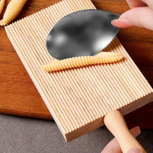 Italian Macaroni Gnocchi Board Pasta Rolling Board Baking Stripe Shape Mould Spaghetti Dough Making Tools - Image 4