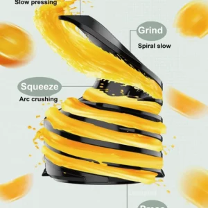 200W Electric Slow Juicer Automatic Large Caliber Original Juicer Orange Celery Juicer Residue Juice Separation Fruit Juicer 2L - Image 5