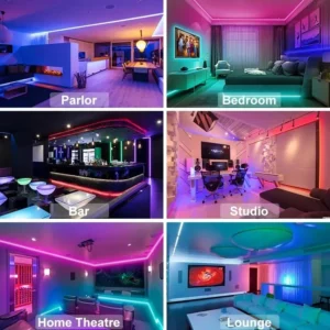 USB LED Strip Lights APP Control Color Changing 5050 RGB Led Light Flexible Lamp Tape for Room Decoration TV Backlight Diode - Image 5