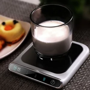 Mini Portable USB Cup Warmer Coffee Mug Heating Coaster 3 Gear 100°C Milk Tea Water Cup Heaters For Home Office Desk Heating Pad - Image 3
