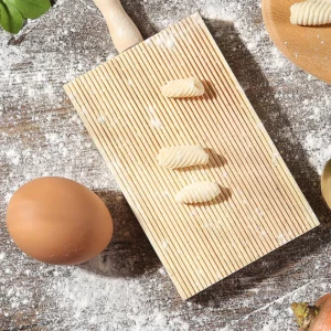 Italian Macaroni Gnocchi Board Pasta Rolling Board Baking Stripe Shape Mould Spaghetti Dough Making Tools - Image 3