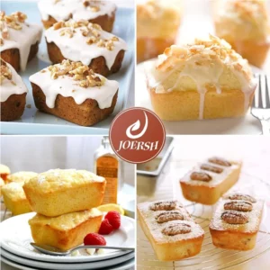 9 Cavity Silicone Baking Mold for Mini Sized Loaf Cake and Bread Meatloaf Cornbread Brownie Muffin Rectangle Soap Cheesecake - Image 5