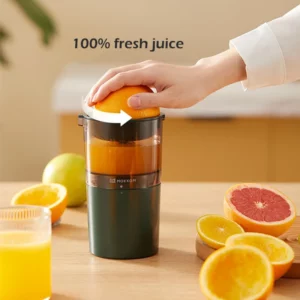 250ML Electric Juicer Blender Portable Fruit Extractor Orange Juice Maker Mini Mixer Usb Rechargeable Lemon Extractor - Image 2