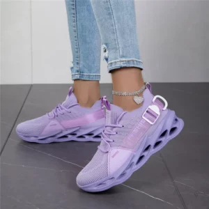 Hot Sale Fashion Purple Casual Sneakers Women Men Blade Running Shoes Big Size 48 Light Breathable Sports Shoes Men Mesh Sneaker - Image 3