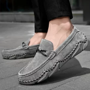 Loafers Shoes Men 2023 Spring Clasicc Comfy Man Flat Moccasin Fashion Shoes Men Slip-on Boat Shoes For Men Casual Shoes - Image 2