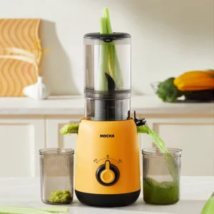 Large Caliber Juicer Household Low-speed Juicer Multifunctional Fruit Vegetable Screw Slow Juicer Commercial Electric Juicer - Image 4