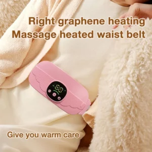Menstrual Heating Pad Smart Warm Palace Belt Waist Vibration Massage Device Abdominal Massager for Cramps Period Pain Relief - Image 6