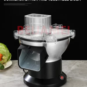 Multifunctional Vegetable Cutting Machine 220V Carrot Potato Cucumber Dicing Machine Small Electric Vegetable Fruit Cutter - Image 2