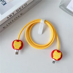 New Cartoon Charger Cable Protector for IPhone 15 14 13 12 18W 20W Charger Protection Cover Stitch Data Line Winder Protective - Image 4