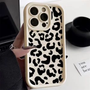 Leopard Print Phone Case For iPhone 11 Cases Iphone 16 Pro Max 13 14 15 12 7 8 Plus XS X SE 16promax 16pro Silicon Fundas Cover - Image 2
