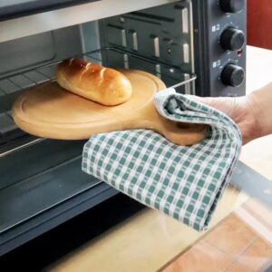 100% Cotton Waffle Weave Kitchen Dish Cloths, Ultra Soft Absorbent Quick Drying Dish Towels, Household Tableware Towels, 3-Pack - Image 4
