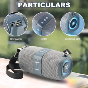 Subwoofer Bluetooth Speaker Portable Wireless Radio FM Powerful Computer Caixa De Som Woofers Sound Box Music PC Bass Lamp Audio - Image 2