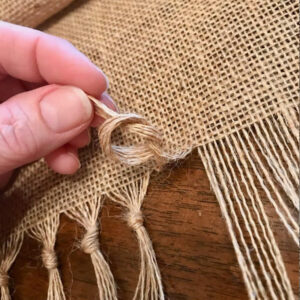 Natural Jute Tablerunner Tassel for Christmas Home Table Decoration Table Flag Cloth Wedding Decoration Table Runner - Image 5